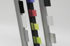 Der CubiX setzt sich aus einem Musterblock der GrÃ¶Ãe 12cm x 12cm x 5cm und den folgenden drei Musterprofilleisten der Design-Griffe zusammen: - sport Design-Griff mit Profilleiste in anthrazit, 33,5cm hoch- deluxe Design-Griff mit Profilleiste in alu-gebÃ¼rstet, 35,5cm hoch- alu Design-Griff mit Profilleiste in silber-grau, 31,5cm ho